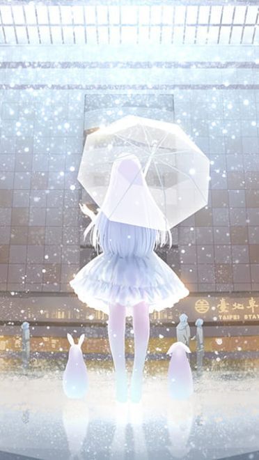 我撑伞并不是因为下雨   动漫壁纸  手机壁纸(1)