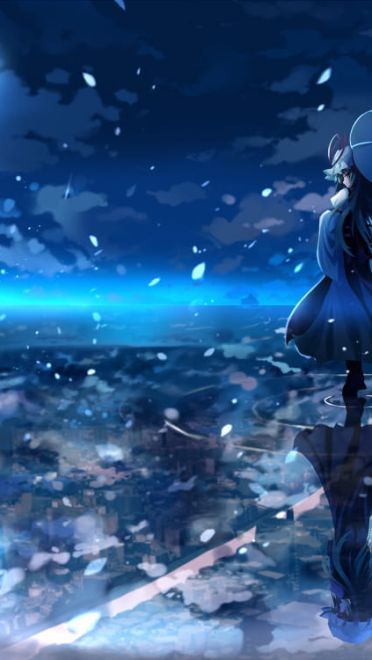 绽放 樱吹雪落西行妖  东方壁纸 动漫壁纸(1)