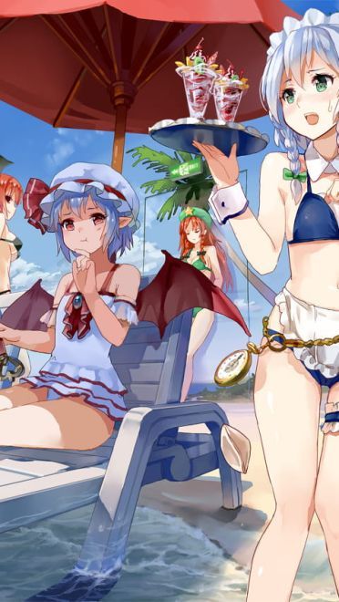 绽放 樱吹雪落西行妖  东方壁纸 动漫壁纸(1)