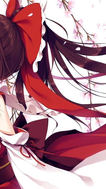 绽放 樱吹雪落西行妖  东方壁纸 动漫壁纸(1)