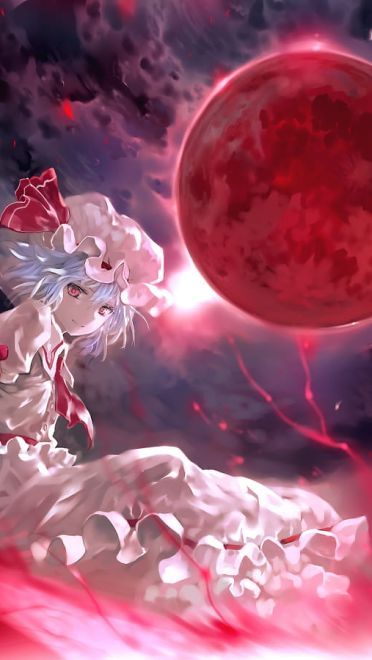 绽放 樱吹雪落西行妖  东方壁纸 动漫壁纸(1)