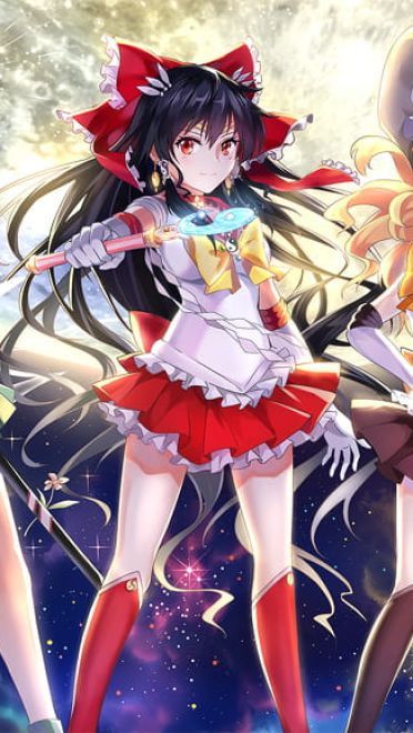 绽放 樱吹雪落西行妖  东方壁纸 动漫壁纸(1)