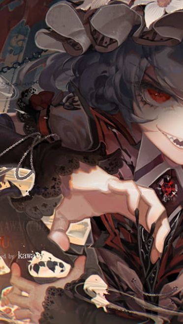 绽放 樱吹雪落西行妖  东方壁纸 动漫壁纸(1)