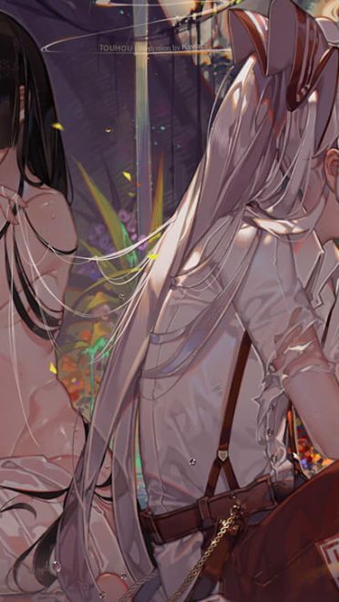 绽放 樱吹雪落西行妖  东方壁纸 动漫壁纸(1)