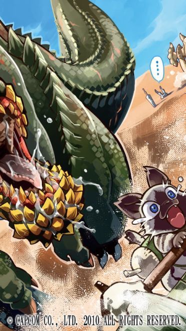 狩猎时间到了  怪物猎人电脑壁纸(1)