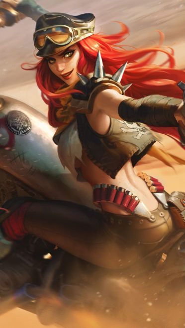 英雄联盟赏金猎人厄运小姐全皮肤高清无水印原画下载(1)