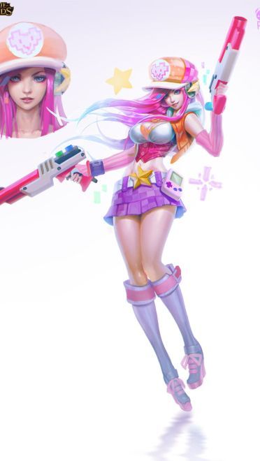 英雄联盟赏金猎人厄运小姐全皮肤高清无水印原画下载(1)