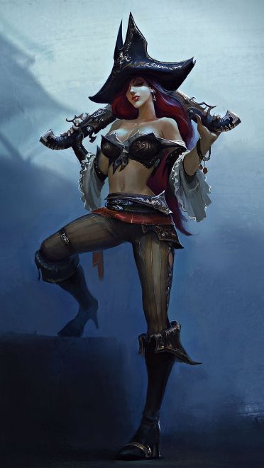 英雄联盟赏金猎人厄运小姐全皮肤高清无水印原画下载(1)