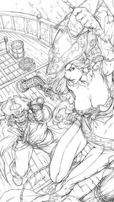 英雄联盟赏金猎人厄运小姐全皮肤高清无水印原画下载(1)