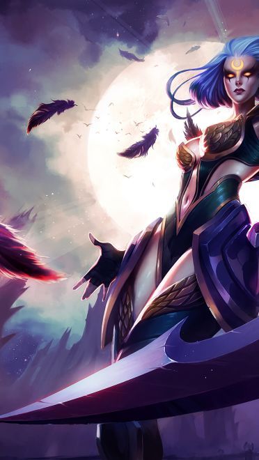 英雄联盟lol皎月女神戴安娜全皮肤高清无水印原画下载