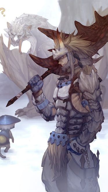 怪物猎人手机壁纸  二次元壁纸(1)