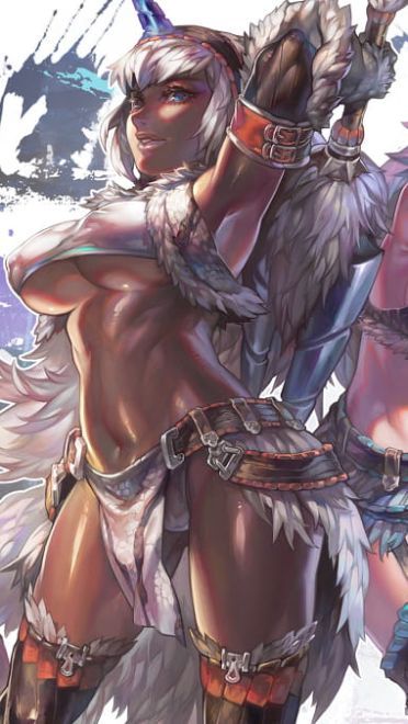 怪物猎人手机壁纸  二次元壁纸(1)