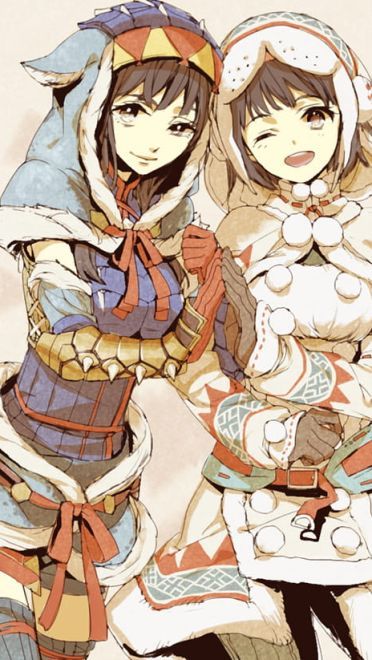 怪物猎人手机壁纸  二次元壁纸(1)