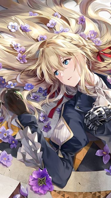 windows7电脑萌化主题 紫罗兰的永恒花园 薇尔莉特