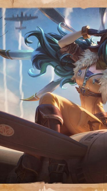 lol英雄联盟刀锋意志艾瑞莉娅刀妹皮肤高清无水印原画下载(1)