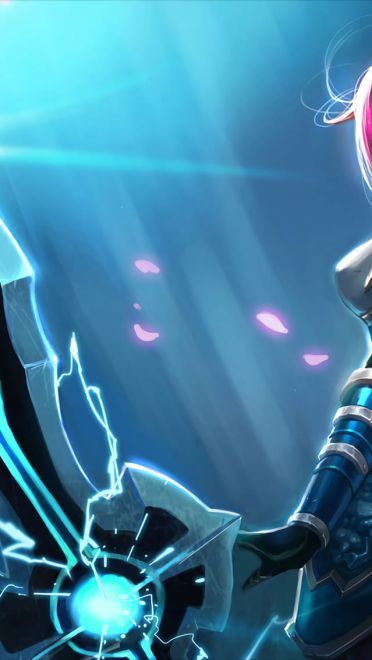 lol英雄联盟刀锋意志艾瑞莉娅刀妹皮肤高清无水印原画下载(1)