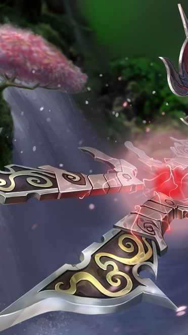 lol英雄联盟刀锋意志艾瑞莉娅刀妹皮肤高清无水印原画下载(1)