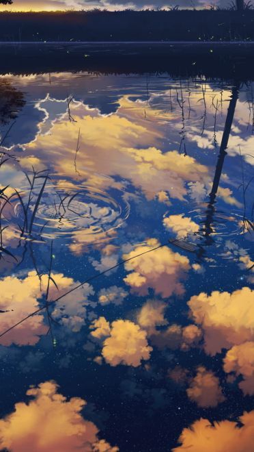 愿你与这个世界温暖相拥 二次元风景壁纸 手机壁纸(1)