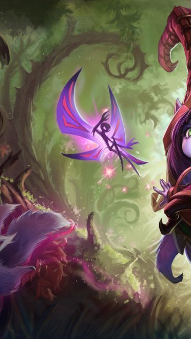 英雄联盟lol仙灵女巫全皮肤高清无水印原画下载(1)