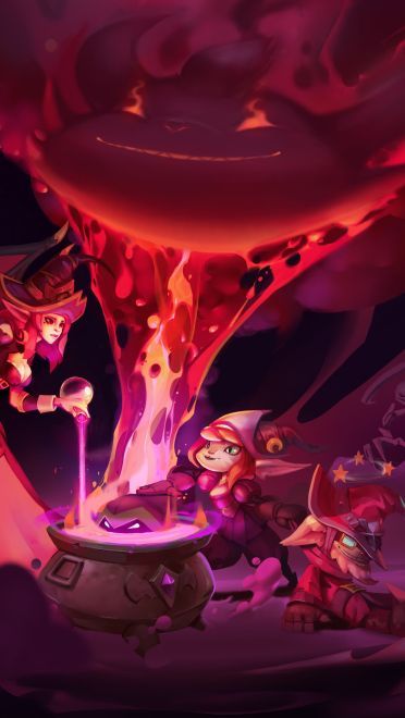 英雄联盟lol仙灵女巫全皮肤高清无水印原画下载(1)