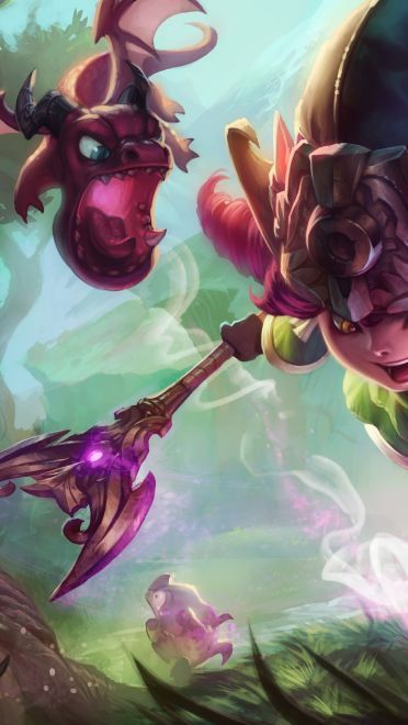 英雄联盟lol仙灵女巫全皮肤高清无水印原画下载(1)