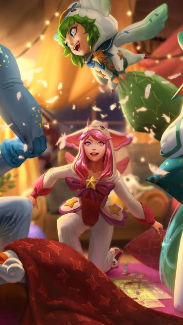 英雄联盟lol仙灵女巫全皮肤高清无水印原画下载(1)