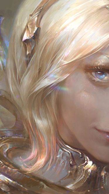 lol英雄联盟光辉女郎拉克丝动漫游戏高清无水印电脑壁纸(1)