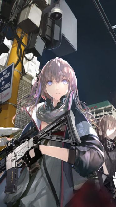 少女前线电脑壁纸 其实我们是策略养成啦(1)