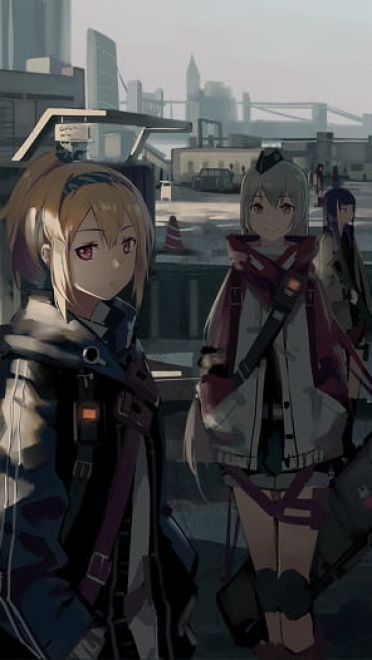 少女前线电脑壁纸 其实我们是策略养成啦(1)