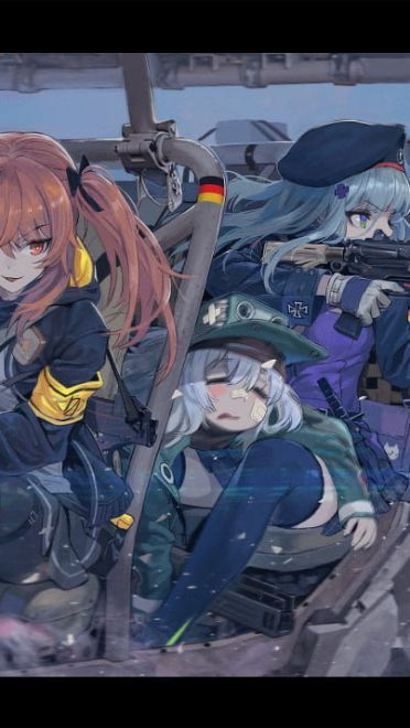 少女前线电脑壁纸 其实我们是策略养成啦(1)