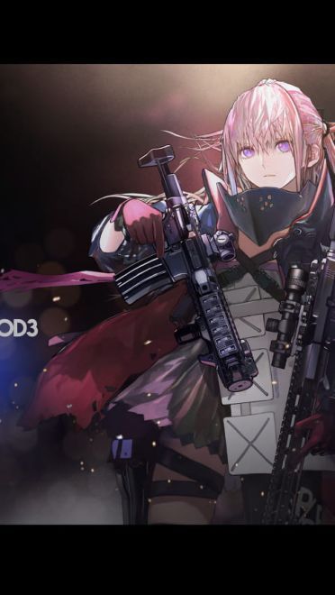 少女前线电脑壁纸 其实我们是策略养成啦(1)