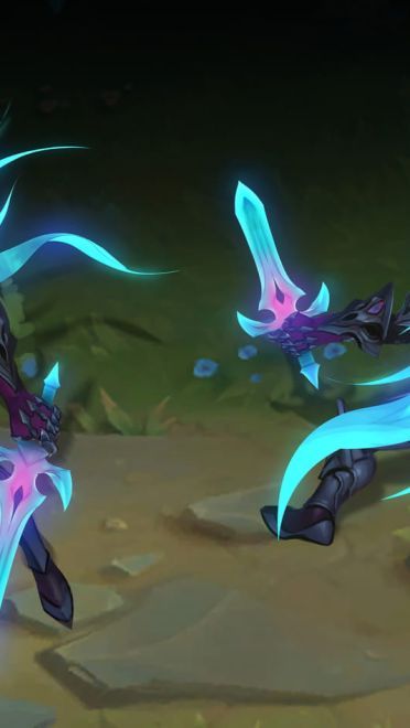 lol英雄联盟不祥之刃卡特琳娜皮肤高清无水印原画下载(1)