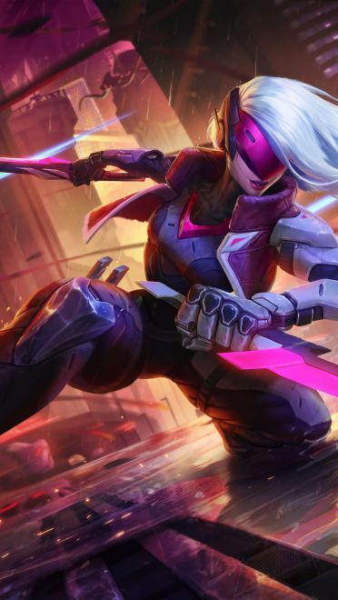 lol英雄联盟不祥之刃卡特琳娜皮肤高清无水印原画下载(1)