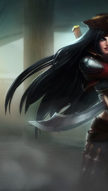 lol英雄联盟不祥之刃卡特琳娜皮肤高清无水印原画下载(1)