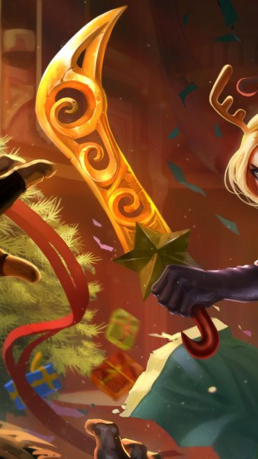 lol英雄联盟不祥之刃卡特琳娜皮肤高清无水印原画下载(1)