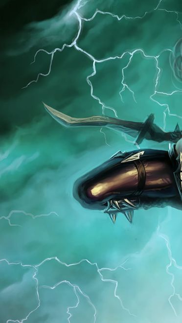 lol英雄联盟不祥之刃卡特琳娜皮肤高清无水印原画下载(1)