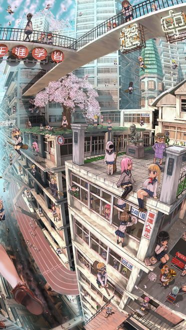 向着新的人生前行 二次元动漫壁纸(1)