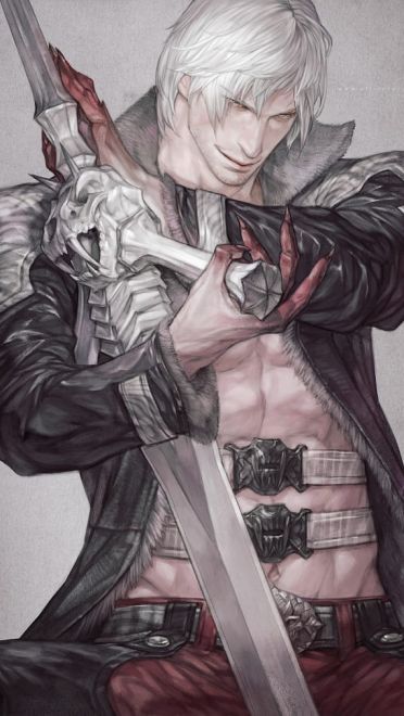 恶魔见了也会哭泣 鬼泣手机壁纸(1)