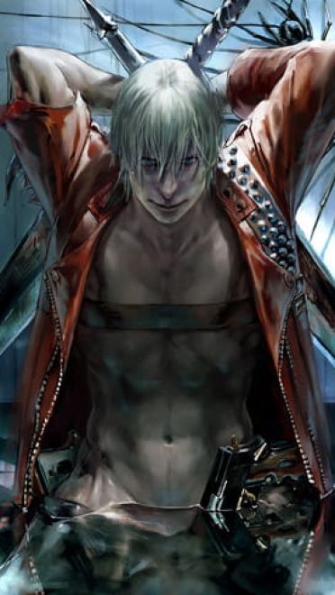 恶魔见了也会哭泣 鬼泣手机壁纸(1)