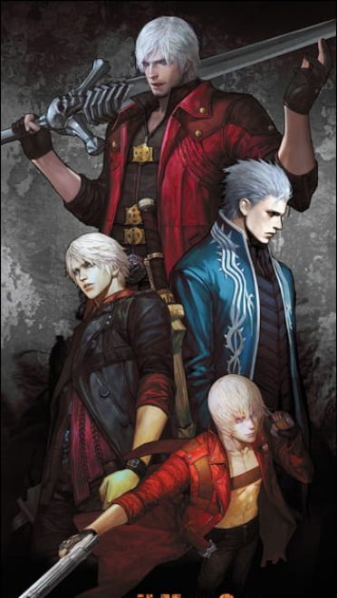 恶魔见了也会哭泣 鬼泣手机壁纸(1)