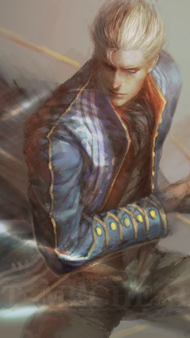 恶魔见了也会哭泣 鬼泣手机壁纸(1)