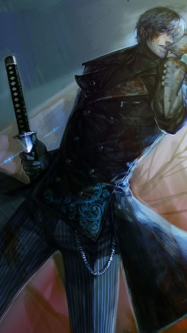 恶魔见了也会哭泣 鬼泣手机壁纸(1)