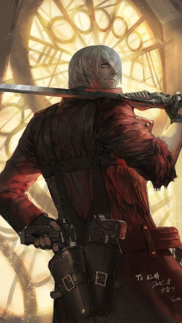 恶魔见了也会哭泣 鬼泣手机壁纸(1)