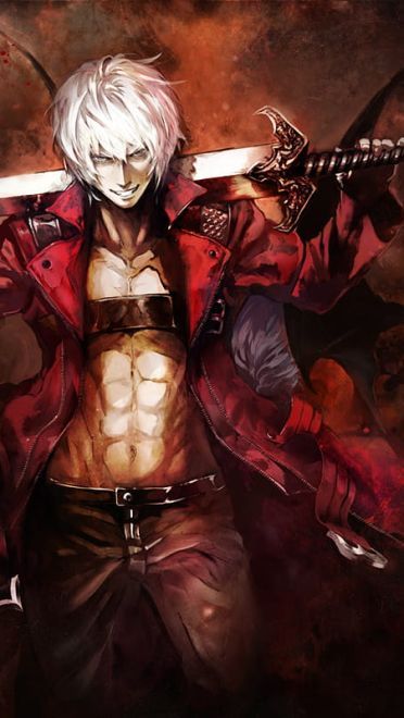 恶魔见了也会哭泣 鬼泣手机壁纸(1)