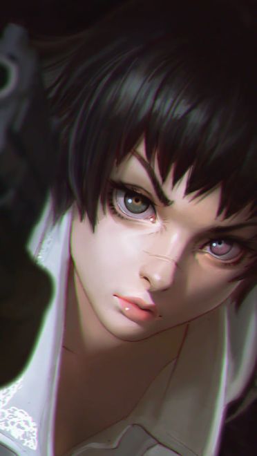 恶魔见了也会哭泣 鬼泣手机壁纸(1)