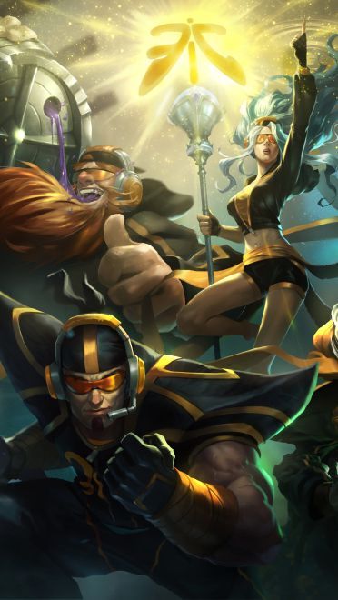 英雄联盟LOL风暴之怒迦娜全皮肤高清无水印原画下载(1)