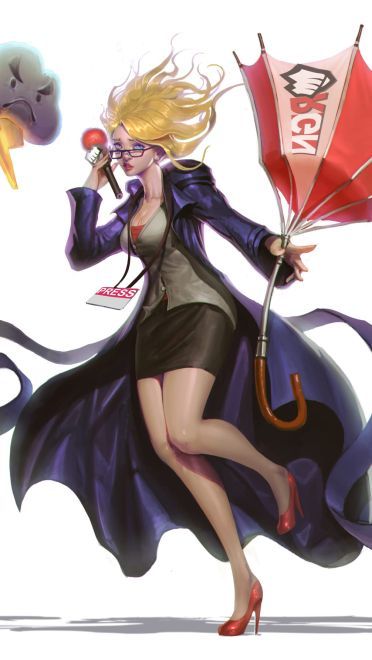 英雄联盟LOL风暴之怒迦娜全皮肤高清无水印原画下载(1)