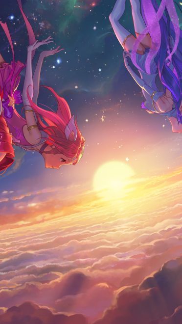 英雄联盟LOL风暴之怒迦娜全皮肤高清无水印原画下载(1)