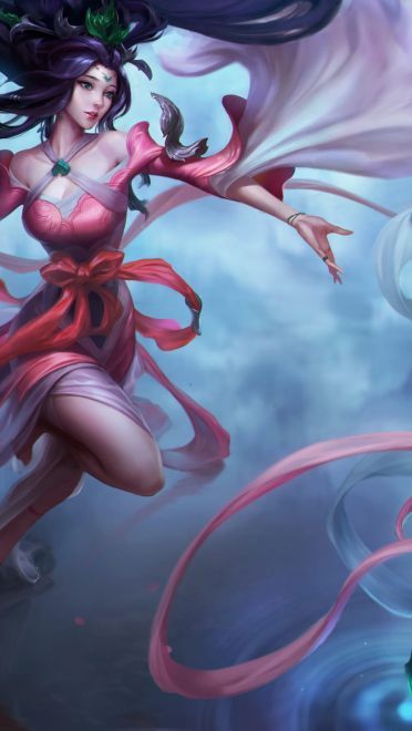 英雄联盟LOL风暴之怒迦娜全皮肤高清无水印原画下载(1)