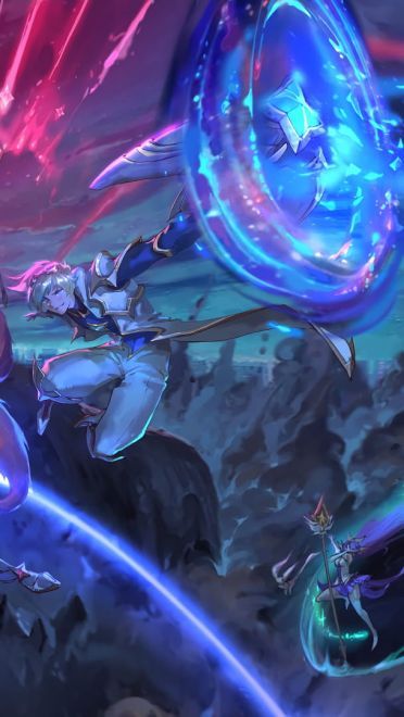 英雄联盟LOL风暴之怒迦娜全皮肤高清无水印原画下载(1)